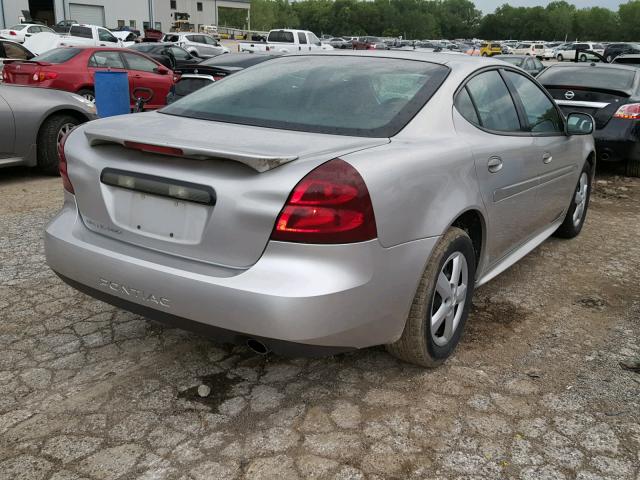 2G2WP552571156552 - 2007 PONTIAC GRAND PRIX SILVER photo 4