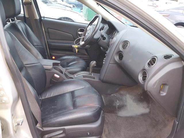 2G2WP552571156552 - 2007 PONTIAC GRAND PRIX SILVER photo 5