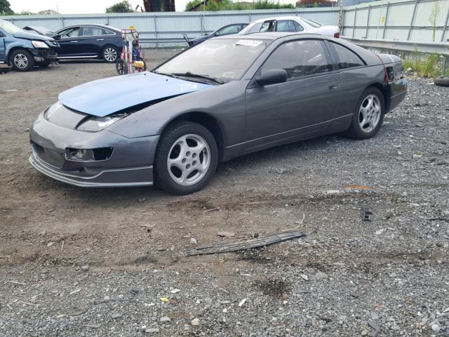 JN1RZ26AXLX007612 - 1990 NISSAN 300ZX 2+2 CHARCOAL photo 2