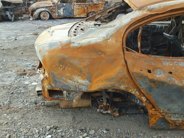 JHMFA16517S004782 - 2007 HONDA CIVIC LX BURN photo 9