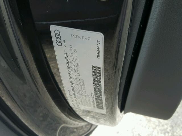 WAUR4AF54JA073921 - 2018 AUDI S5 PRESTIG BLACK photo 10