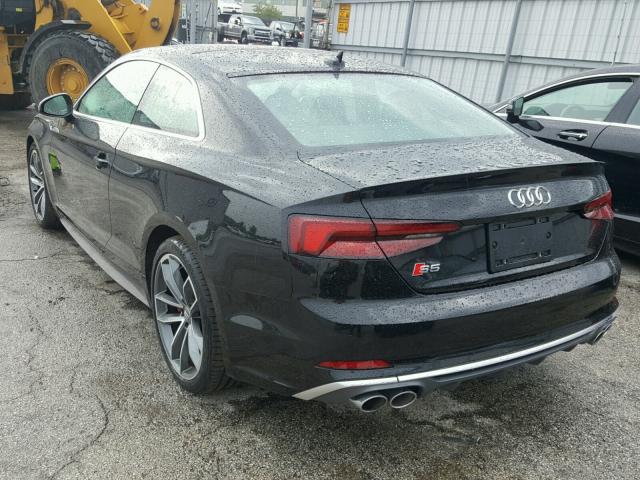 WAUR4AF54JA073921 - 2018 AUDI S5 PRESTIG BLACK photo 3