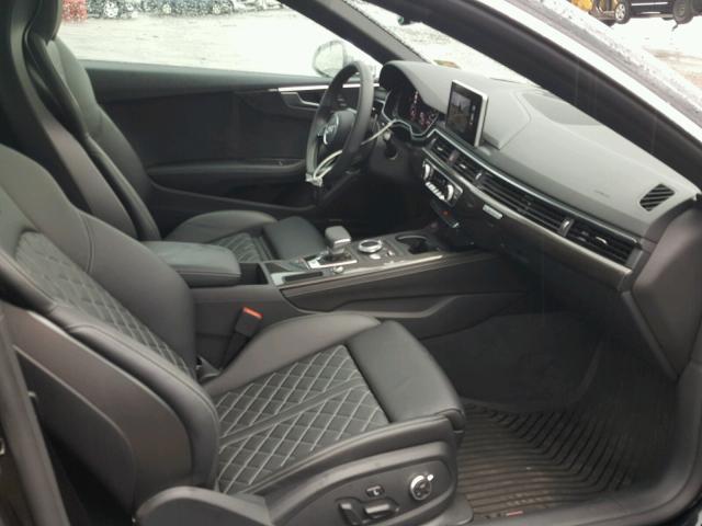 WAUR4AF54JA073921 - 2018 AUDI S5 PRESTIG BLACK photo 5