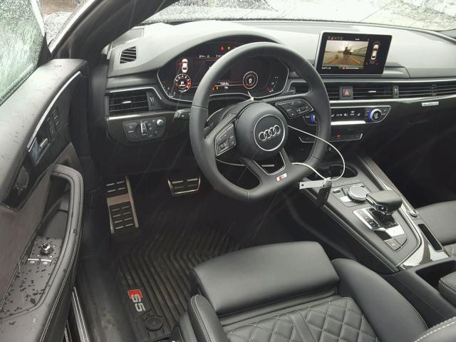 WAUR4AF54JA073921 - 2018 AUDI S5 PRESTIG BLACK photo 9