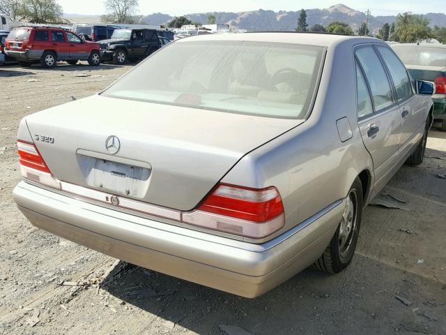 WDBGA32G2VA361494 - 1997 MERCEDES-BENZ S 320W SILVER photo 4