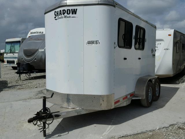 1S9BS132XDW873412 - 2013 SHAW STABLEMATE WHITE photo 2