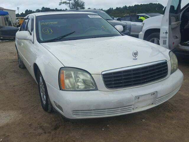 1G6KD54Y55U132569 - 2005 CADILLAC DEVILLE WHITE photo 1