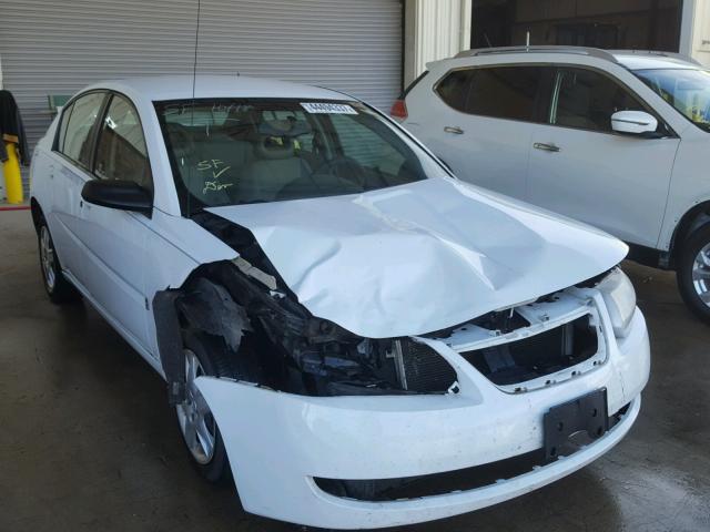 1G8AJ55F37Z141754 - 2007 SATURN ION WHITE photo 1