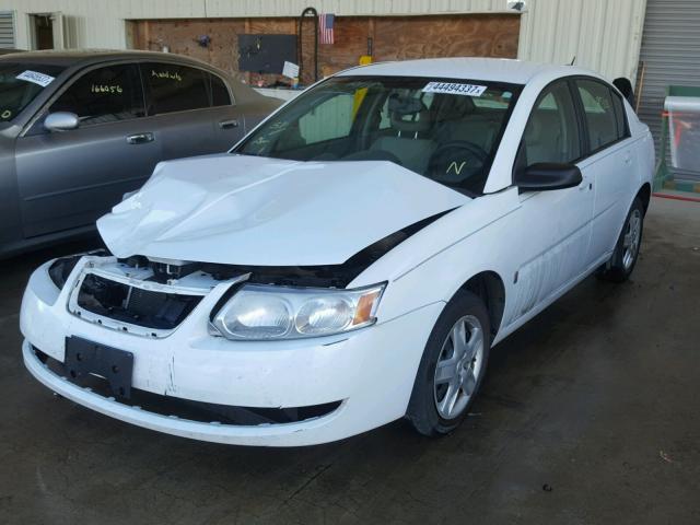 1G8AJ55F37Z141754 - 2007 SATURN ION WHITE photo 2