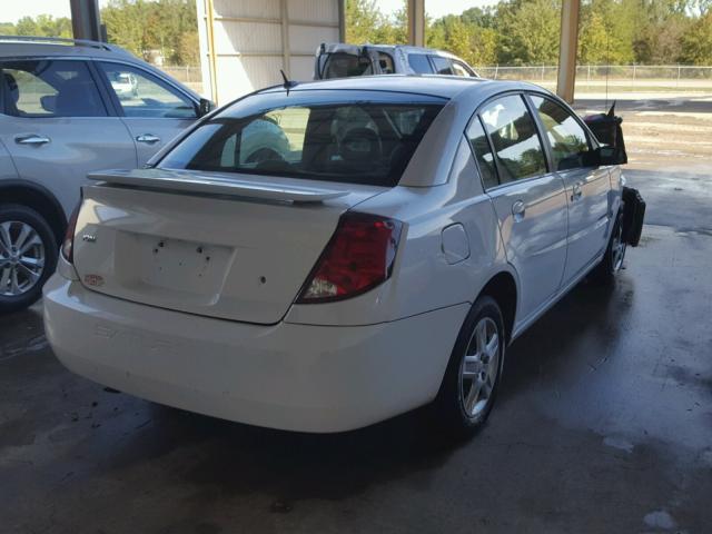 1G8AJ55F37Z141754 - 2007 SATURN ION WHITE photo 4