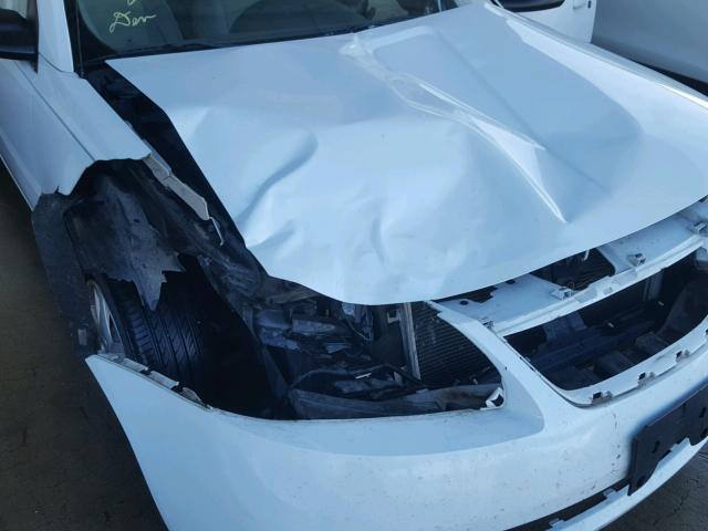 1G8AJ55F37Z141754 - 2007 SATURN ION WHITE photo 9