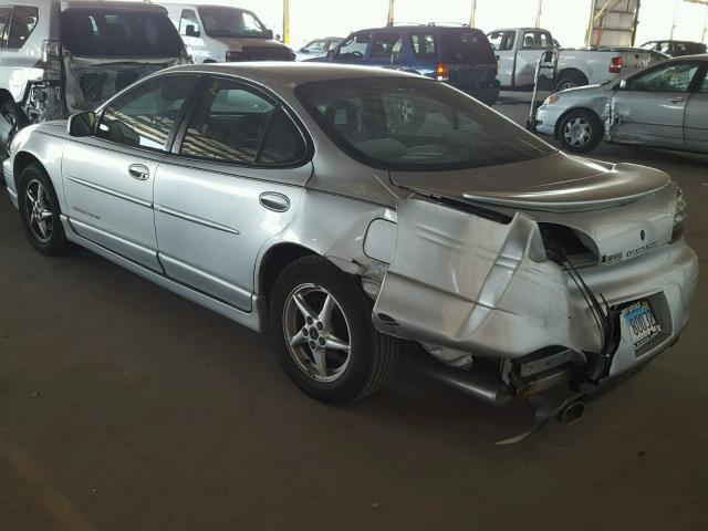 1G2WP52K92F185879 - 2002 PONTIAC GRAND PRIX 银色 照片 3
