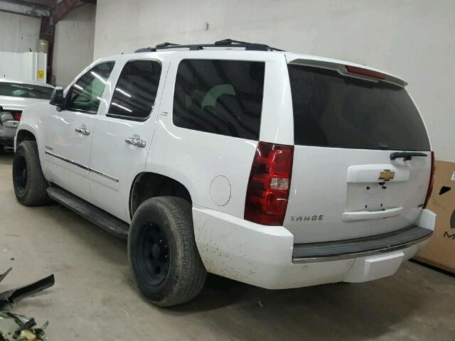 1GNUKCE00AR106961 - 2010 CHEVROLET TAHOE WHITE photo 3