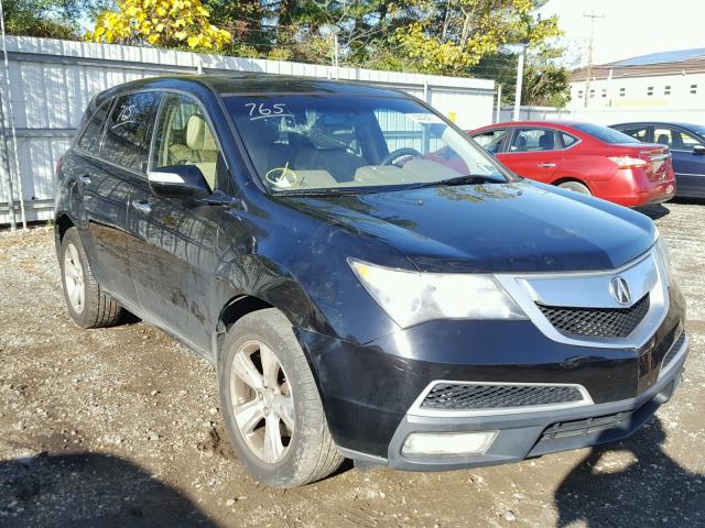 2HNYD2H66AH515782 - 2010 ACURA MDX TECHNO BLACK photo 1