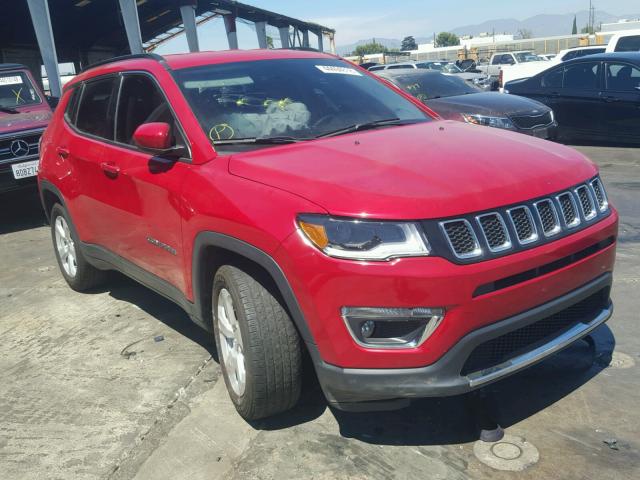 3C4NJCBB9JT140247 - 2018 JEEP COMPASS LA RED photo 1