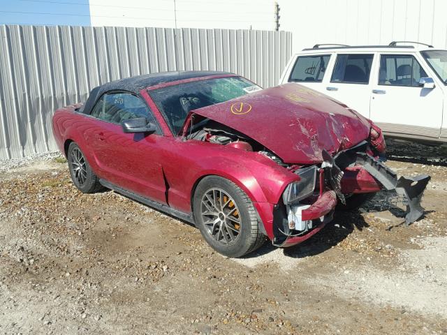 1ZVFT84N575323878 - 2007 FORD MUSTANG RED photo 1