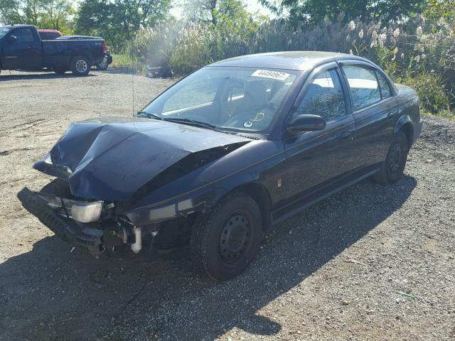 1G8ZH5289XZ137342 - 1999 SATURN SL1 BLACK photo 2