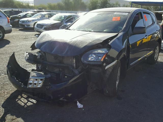 JN8AS5MT0EW600431 - 2014 NISSAN ROGUE SELE BLACK photo 2