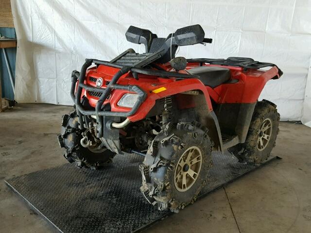 2BVEKHM128V000181 - 2008 CAN-AM OUTLANDER RED photo 2