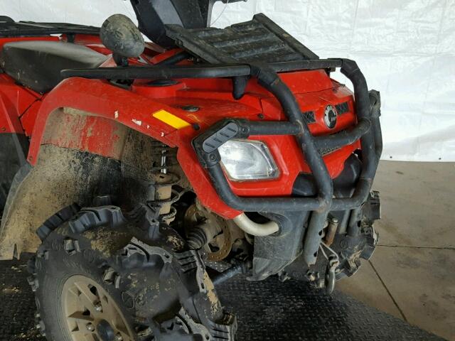 2BVEKHM128V000181 - 2008 CAN-AM OUTLANDER RED photo 9