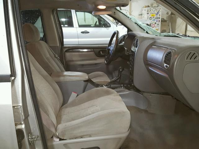 1GKDT13S652131316 - 2005 GMC ENVOY SILVER photo 5