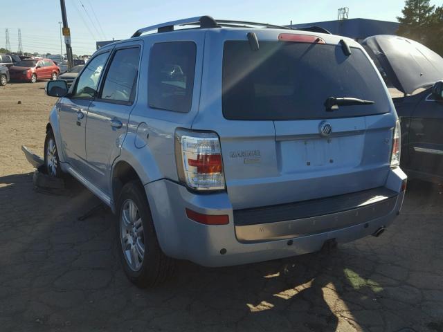 4M2CU87168KJ29398 - 2008 MERCURY MARINER PR BLUE photo 3