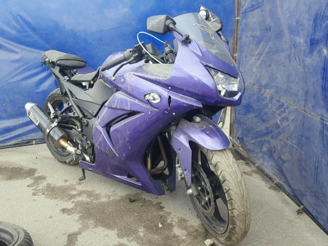 JKAEXMJ198DA10236 - 2008 KAWASAKI EX250 J PURPLE photo 1