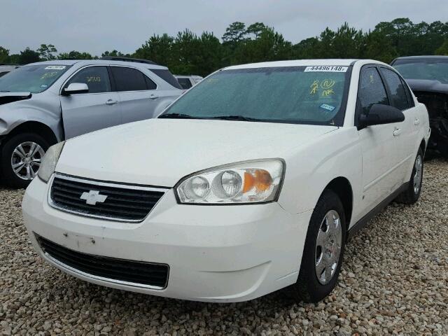 1G1ZS51F16F105081 - 2006 CHEVROLET MALIBU LS 白色 照片 2