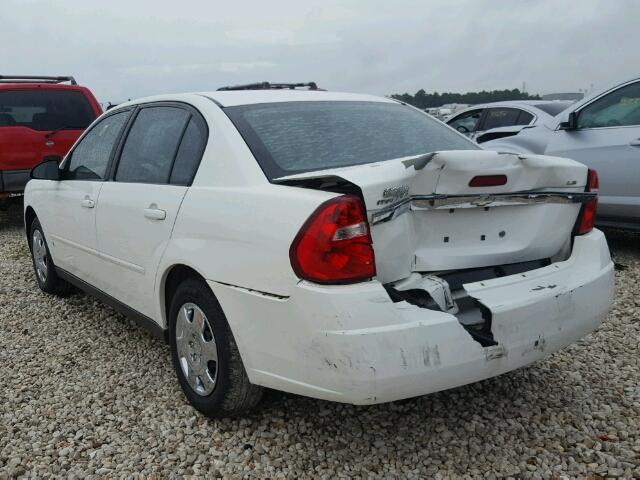 1G1ZS51F16F105081 - 2006 CHEVROLET MALIBU LS 白色 照片 3