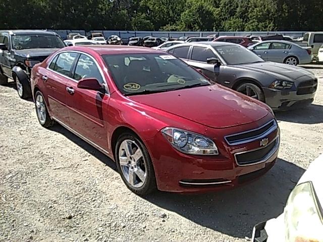 1G1ZC5E08CF283858 - 2012 CHEVROLET MALIBU 1LT BURGUNDY photo 1
