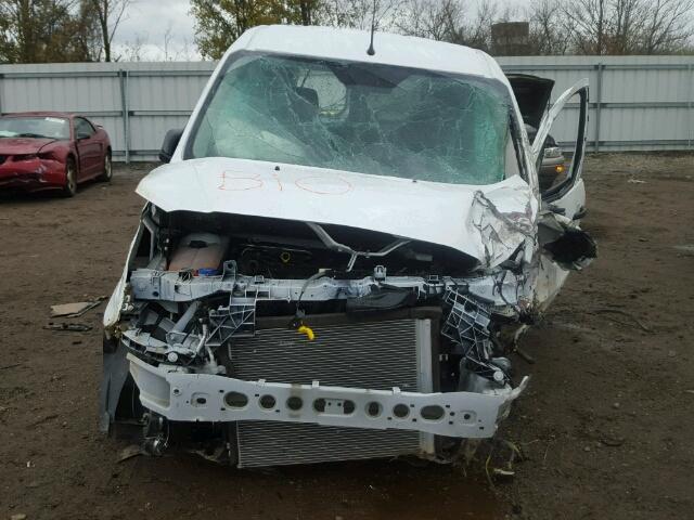 NM0LS7F72G1243251 - 2016 FORD TRANSIT CO WHITE photo 9