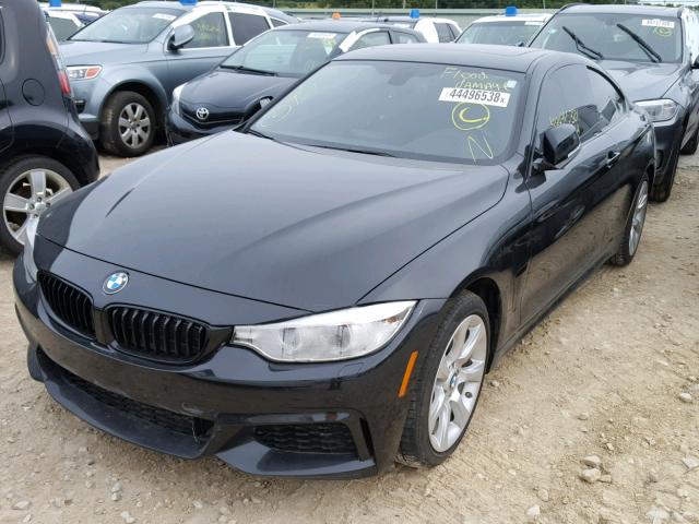 WBA3R5C50FK371676 - 2015 BMW 435 XI BLACK photo 2