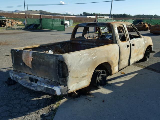 5TBRT34101S148630 - 2001 TOYOTA TUNDRA ACC BURN photo 4