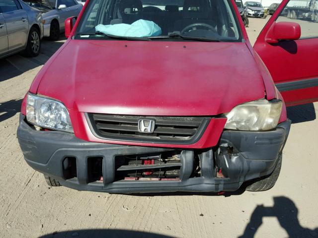 JHLRD1862WC100170 - 1998 HONDA CR-V EX RED photo 7