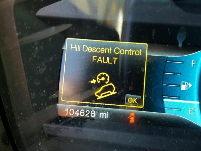 1FMHK8F8XCGA15153 - 2012 FORD EXPLORER L BURGUNDY photo 8