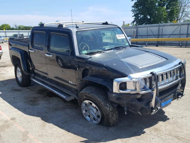 5GNEN13E298125486 - 2009 HUMMER H3T BLACK photo 1