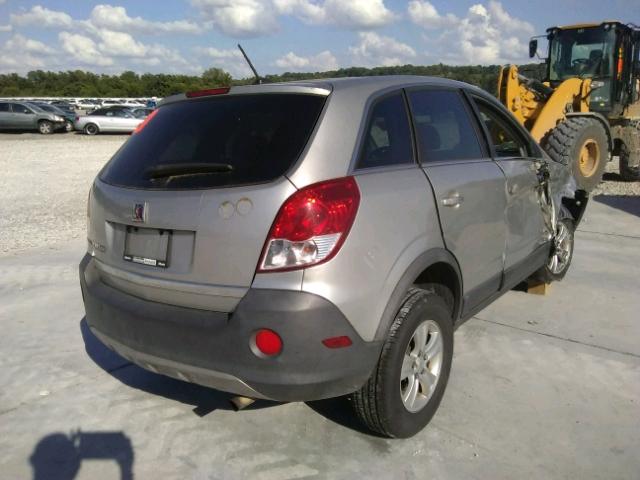 3GSCL33P78S512510 - 2008 SATURN VUE XE GRAY photo 4