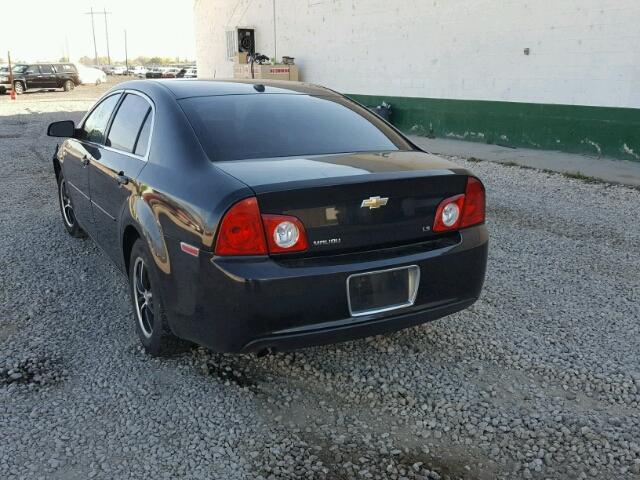 1G1ZG57B98F217958 - 2008 CHEVROLET MALIBU LS BLACK photo 3