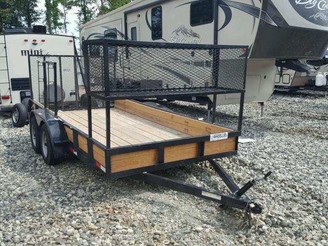 100031362 - 2018 UTILITY TRAILER BLACK photo 1