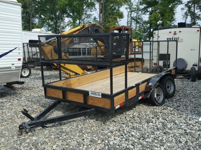 100031362 - 2018 UTILITY TRAILER BLACK photo 2