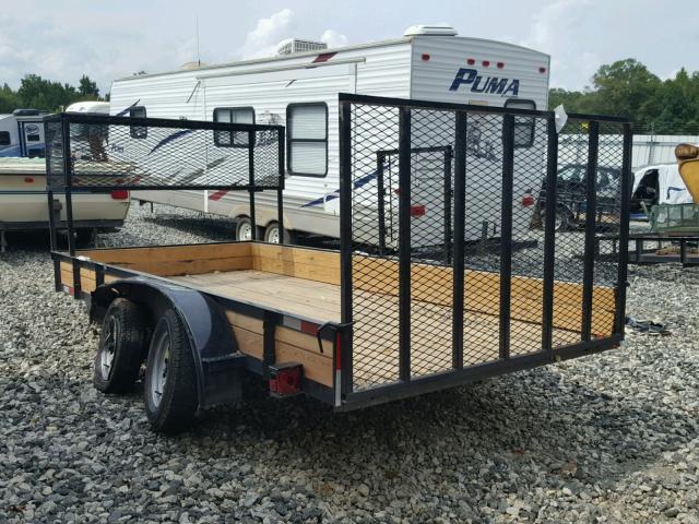 100031362 - 2018 UTILITY TRAILER BLACK photo 3