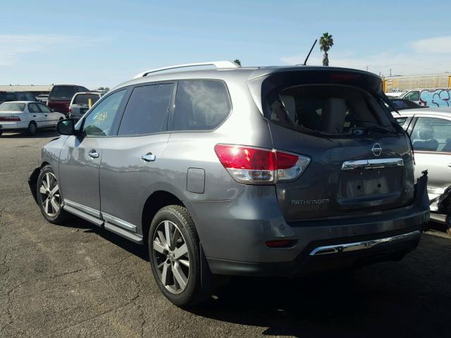 5N1AR2MNXFC652817 - 2015 NISSAN PATHFINDER GRAY photo 3