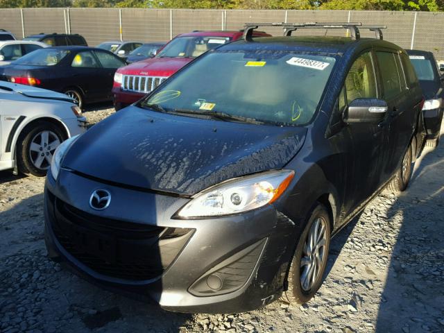 JM1CW2BL9D0150368 - 2013 MAZDA 5 GRAY photo 2