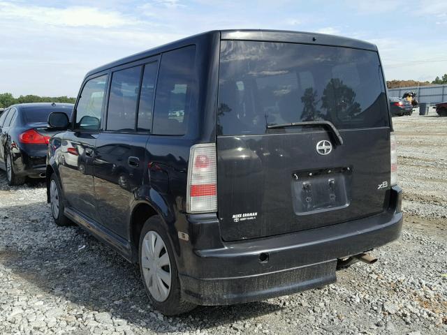 JTLKT334050185081 - 2005 TOYOTA SCION XB 黑色 照片 3