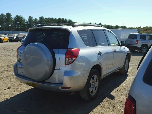 JTMZD33V885105629 - 2008 TOYOTA RAV4 SILVER photo 4