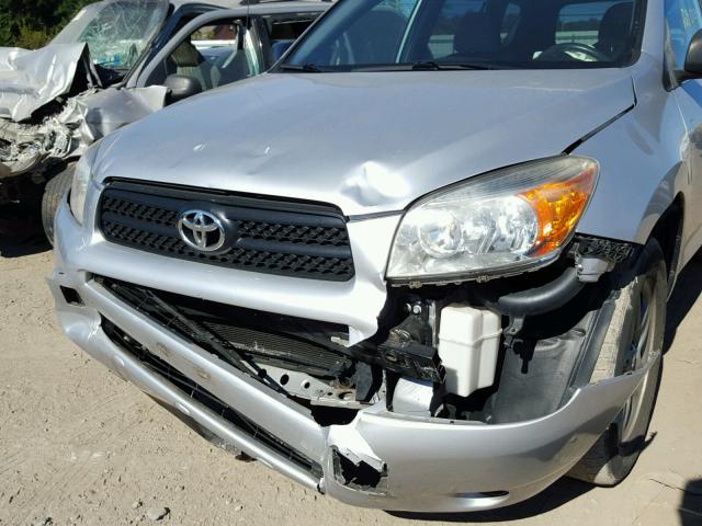 JTMZD33V885105629 - 2008 TOYOTA RAV4 SILVER photo 9