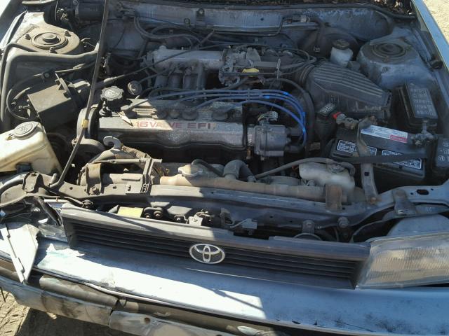 JT2AE94A3M3462403 - 1991 TOYOTA COROLLA DL BLUE photo 7