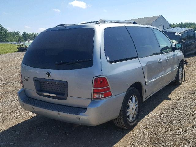 2MRDA22237BJ00513 - 2007 MERCURY MONTEREY L SILVER photo 4