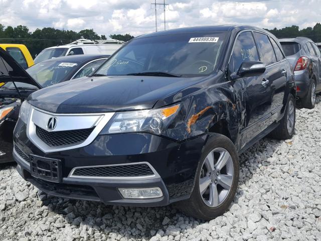 2HNYD2H25CH503168 - 2012 ACURA MDX BLACK photo 2