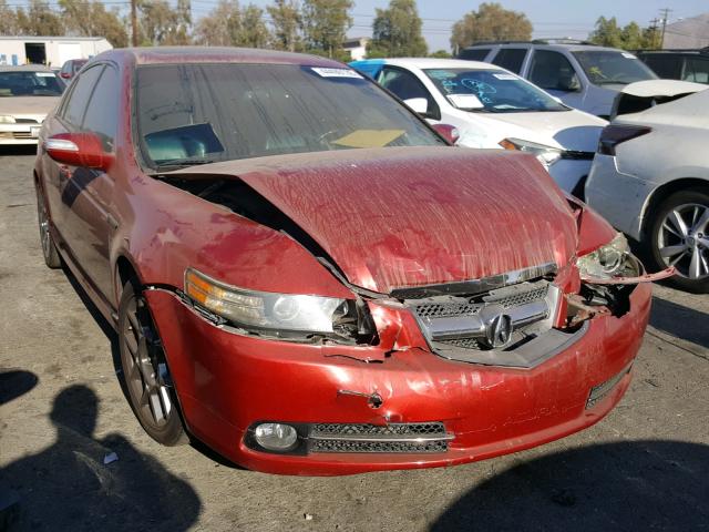 19UUA75517A021926 - 2007 ACURA TL TYPE S RED photo 1